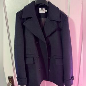 Topman men’s wool peacoat